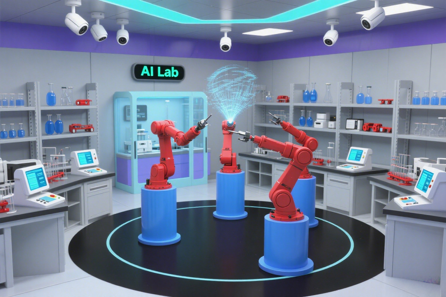 Scientist Robot for Perovskite Solar Cell Research